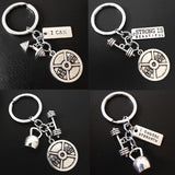 Porte-clés Haltère