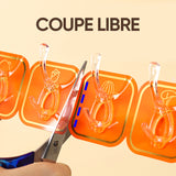 Multifonctionnel transparent 6 crochets