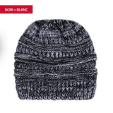 Bonnet en queue de Cheval en Tricot Doux - ciaovie