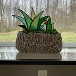 Mini ornements de jardin de décoration de plantes en pot