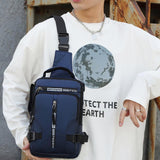 Sacoche Bandoulière Multi-Usage avec Port de Chargement