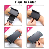 Support de téléphone pour poignet