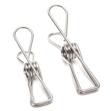 Clips en Fil d'Acier Inoxydable pour le Séchage des Vêtements