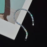 Bracelet de Moissanite Etincelant