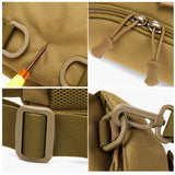 Grand sac banane sac à bandoulière sac à main tactique