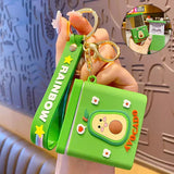Porte-clés mignon avocat