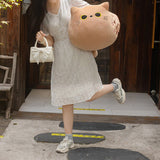 Coussin pour chat en peluche