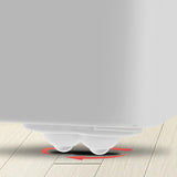 Pâte d'acier inoxydable Mini Roue Universelle 360°(4pcs)