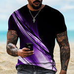 T-shirt à impression numérique pour hommes