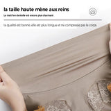 Culotte soyeuse à taille haute
