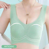 Soutien-gorge confort en soie glacée ultra-mince grande taille pour femmes