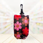 Sac d'épicerie pliable et réutilisable avec porte-clés