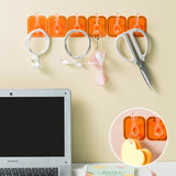 Multifonctionnel transparent 6 crochets