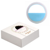 Lumière ronde pour selfies