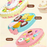 Ensemble de pâte à modeler à gâteau