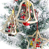 Pendentif en Bois de Noël