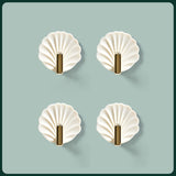 Crochet en forme de coquille de luxe léger