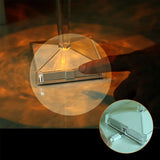 Lampe de table en cristal