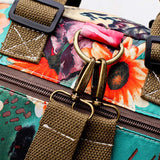 Sac Á Dos Á Motif De Fleurs De Style Loisirs