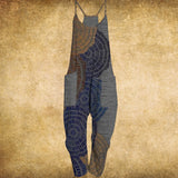 Combinaison confortable à imprimé feuille décontractée