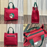 Joli sac à lunch en toile ours