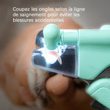 Coupe-ongles professionnel pour animaux de compagnie