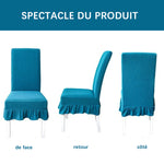 Housse de chaise universelle résistante à l'usure