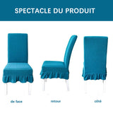 Housse de chaise universelle résistante à l'usure