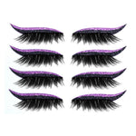 Eyeliner Réutilisable et Autocollants pour Cils (4 paires)