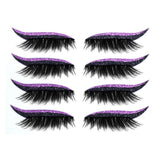Eyeliner Réutilisable et Autocollants pour Cils (4 paires)