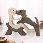 Ornements de table de sculpture en bois