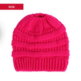 Bonnet en queue de Cheval en Tricot Doux - ciaovie