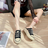 Demi-pantoufles décontractées pour femmes