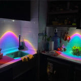 Projection du coucher de soleil Lampes d'armoire