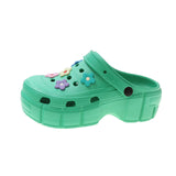 Adorables sandales de plage antidérapantes à fleurs