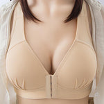 Soutien-gorge Push-up Élastique Agrafage Devant de Grande Taille