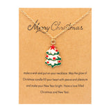 Collier en alliage de la série de Noël