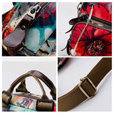 Sac Á Dos Á Motif De Fleurs De Style Loisirs