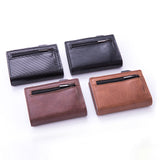 Porte-cartes pop-up à poussée latérale automatique