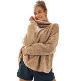 Pull décontracté en peluche