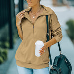 Sweat-shirt sans capuche pour femme