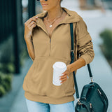 Sweat-shirt sans capuche pour femme