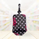 Sac d'épicerie pliable et réutilisable avec porte-clés