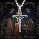 Collier en or avec croix de Jésus de Pâques