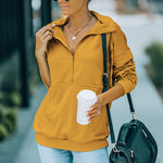 Sweat-shirt sans capuche pour femme