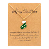 Collier en alliage de la série de Noël