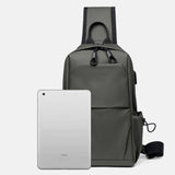 Sac à bandoulière imperméable multifonctionnel de grande capacité