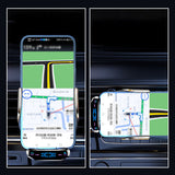 Support pour  portable avec chargeur sans fil pour voiture