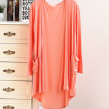 Chemise de Protection Solaire Fine Mi-longue à Manches Longues pour Femme