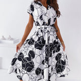 Femmes D'été Imprimé Robe